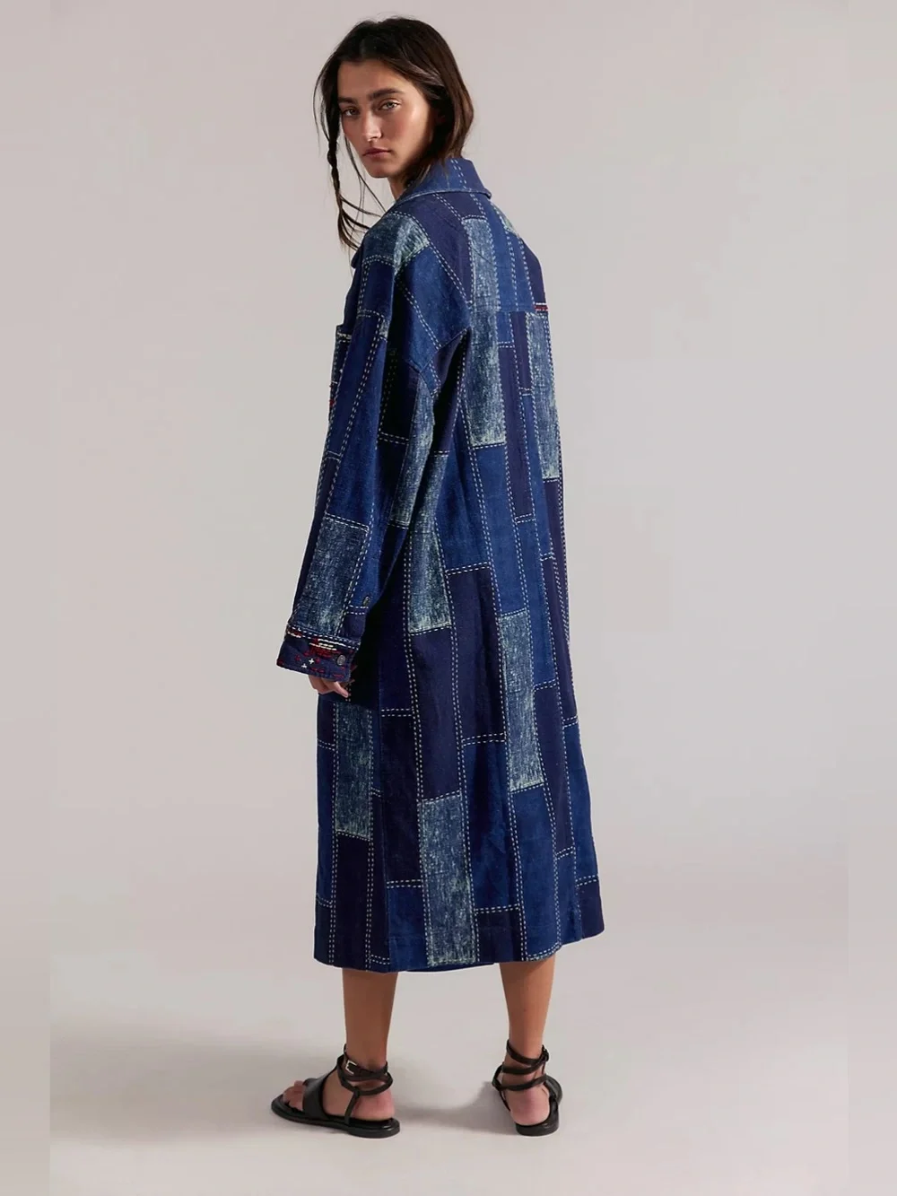 NWT! Free People We The Free Open Studio Duster Sz M/L